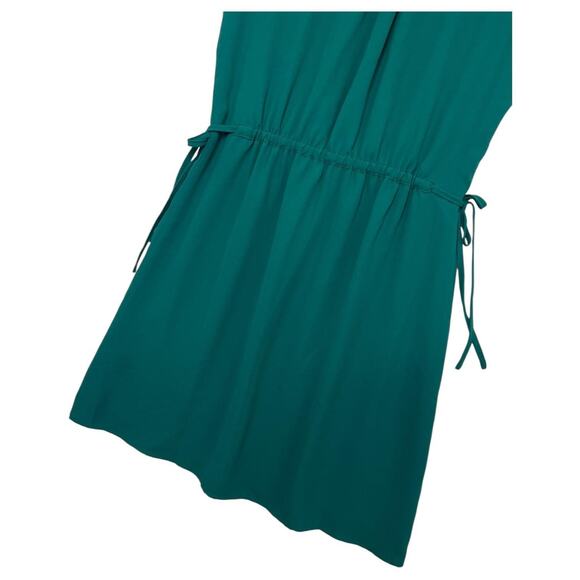 41 Hawthorn Dress Womens Small Green V Neck Flutter Sleeve Cinch Waist Lined - Picture 9 of 13